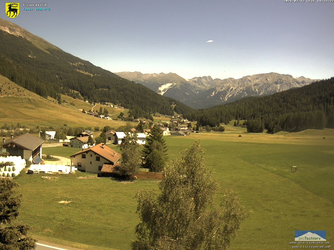 Archived image Webcam Village Tschierv