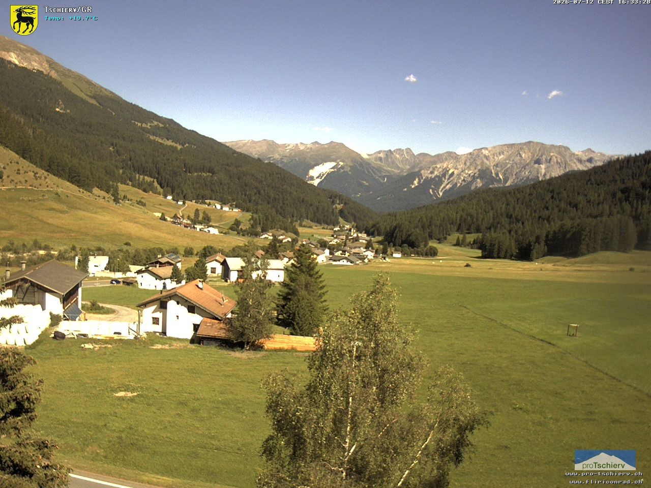 Archived image Webcam Village Tschierv