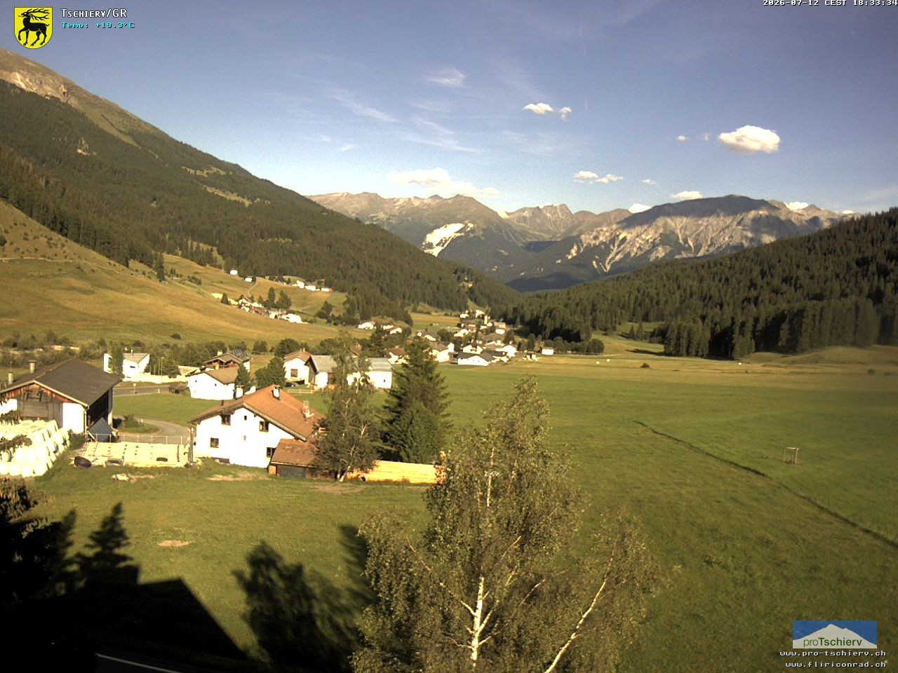 Archived image Webcam Village Tschierv