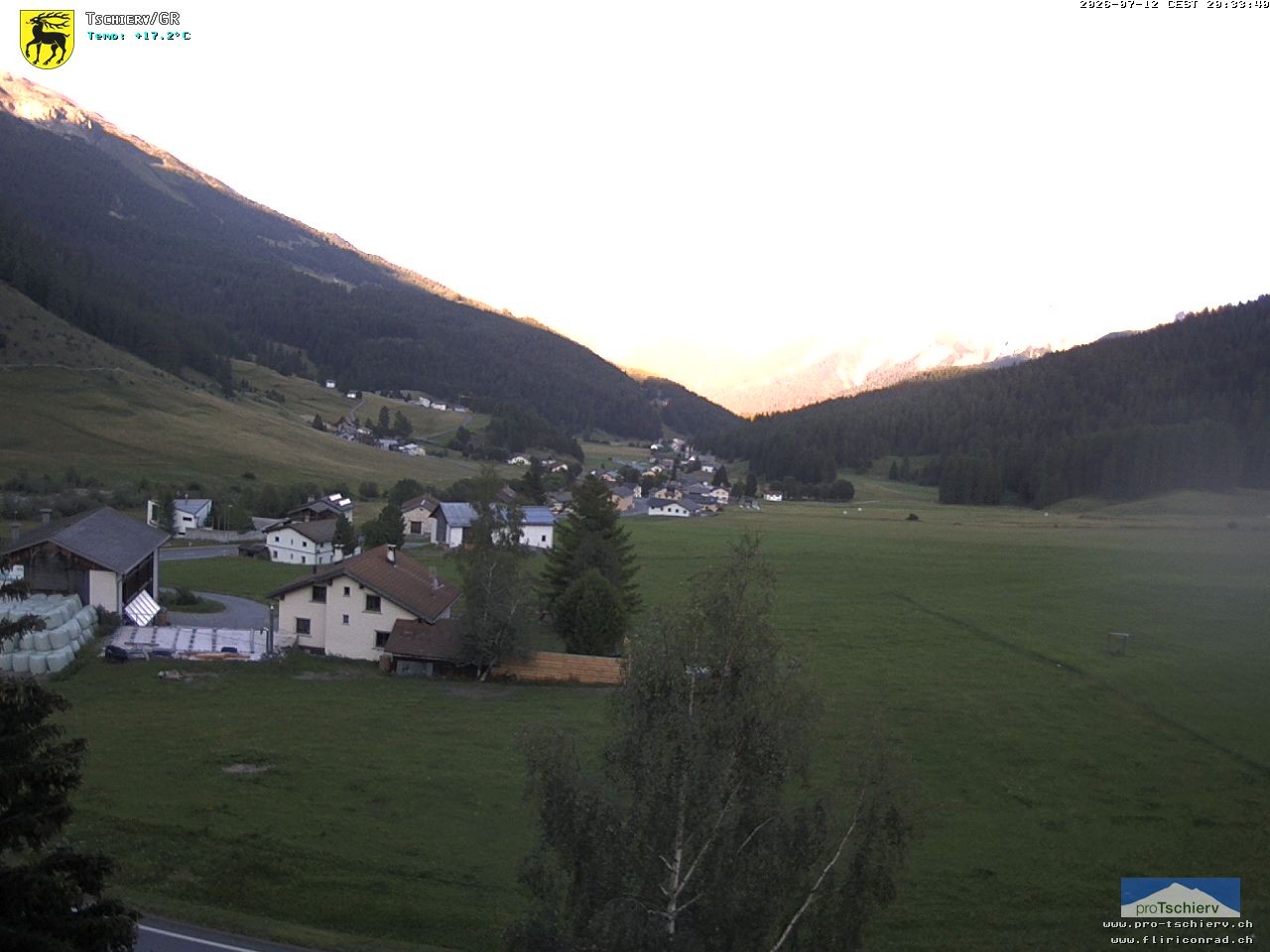 Archived image Webcam Village Tschierv