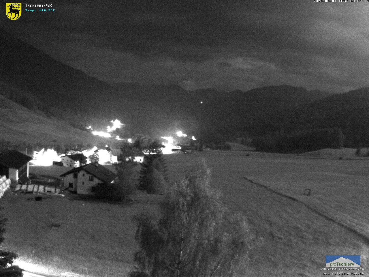 Archiv Foto Webcam Dorf Tschierv