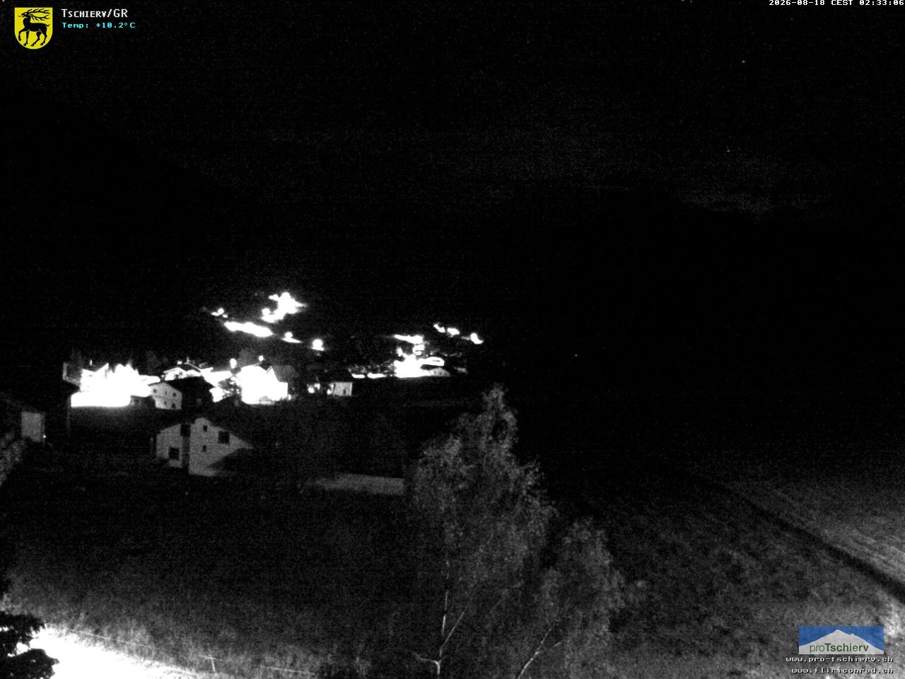 Archiv Foto Webcam Dorf Tschierv