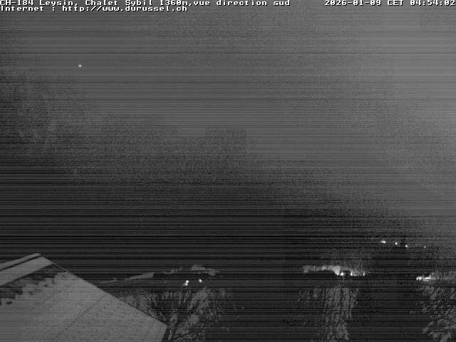 Archiv Foto Webcam Chalet Sybil, Blick südöstliche Richtung