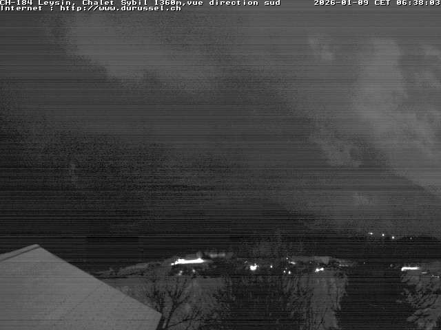 Archiv Foto Webcam Chalet Sybil, Blick südöstliche Richtung