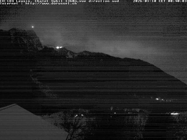 Archiv Foto Webcam Chalet Sybil, Blick südöstliche Richtung