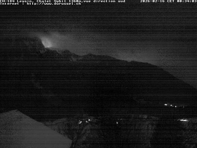 Archiv Foto Webcam Chalet Sybil, Blick südöstliche Richtung