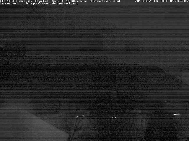 Archiv Foto Webcam Chalet Sybil, Blick südöstliche Richtung