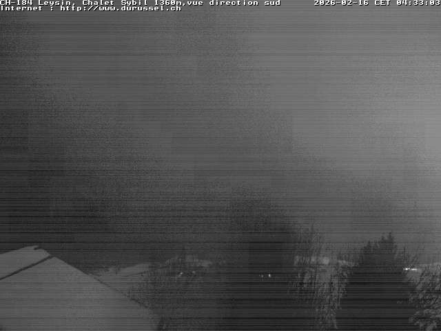 Archiv Foto Webcam Chalet Sybil, Blick südöstliche Richtung