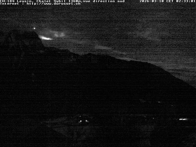 Archiv Foto Webcam Chalet Sybil, Blick südöstliche Richtung