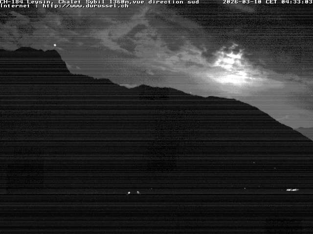 Archiv Foto Webcam Chalet Sybil, Blick südöstliche Richtung