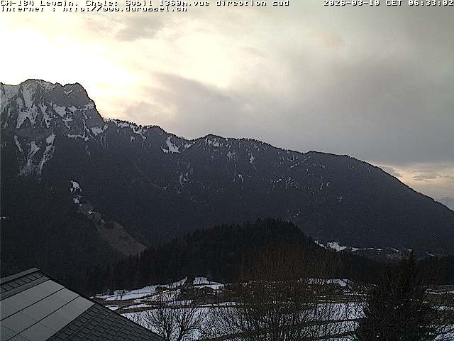 Archiv Foto Webcam Chalet Sybil, Blick südöstliche Richtung