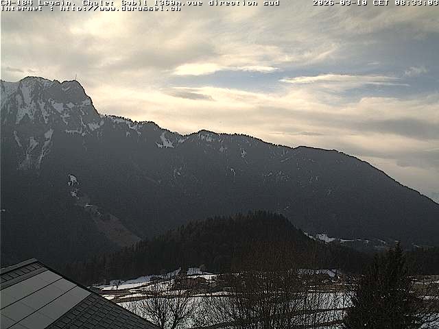 Archiv Foto Webcam Chalet Sybil, Blick südöstliche Richtung
