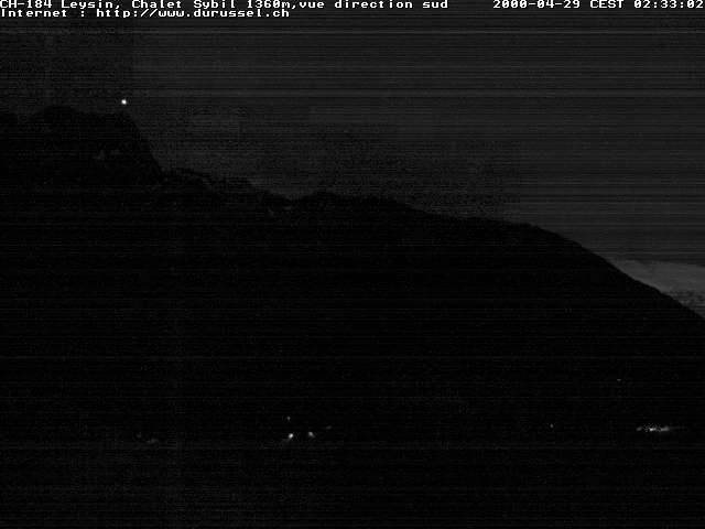 Archiv Foto Webcam Chalet Sybil, Blick südöstliche Richtung