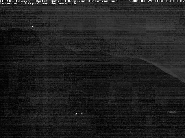 Archiv Foto Webcam Chalet Sybil, Blick südöstliche Richtung