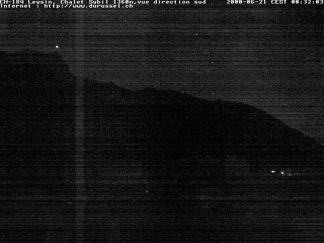 Archiv Foto Webcam Chalet Sybil, Blick südöstliche Richtung