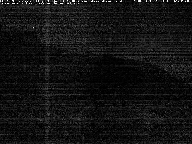 Archiv Foto Webcam Chalet Sybil, Blick südöstliche Richtung
