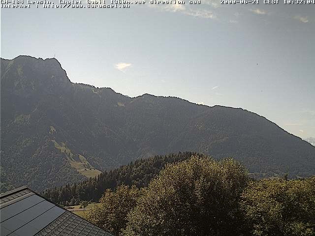 Archiv Foto Webcam Chalet Sybil, Blick südöstliche Richtung