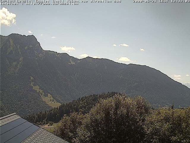 Archiv Foto Webcam Chalet Sybil, Blick südöstliche Richtung