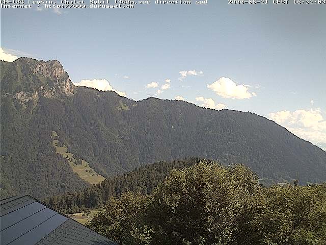Archiv Foto Webcam Chalet Sybil, Blick südöstliche Richtung