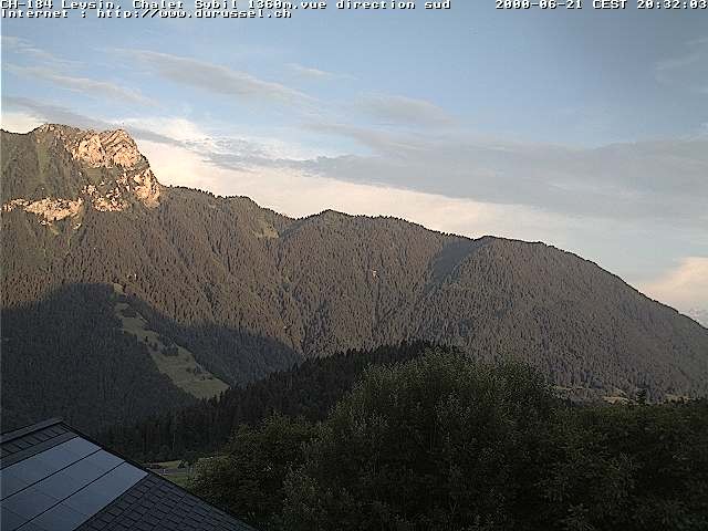 Archiv Foto Webcam Chalet Sybil, Blick südöstliche Richtung