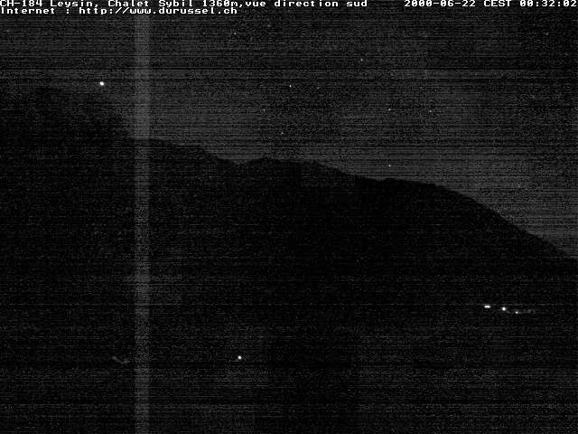 Archiv Foto Webcam Chalet Sybil, Blick südöstliche Richtung