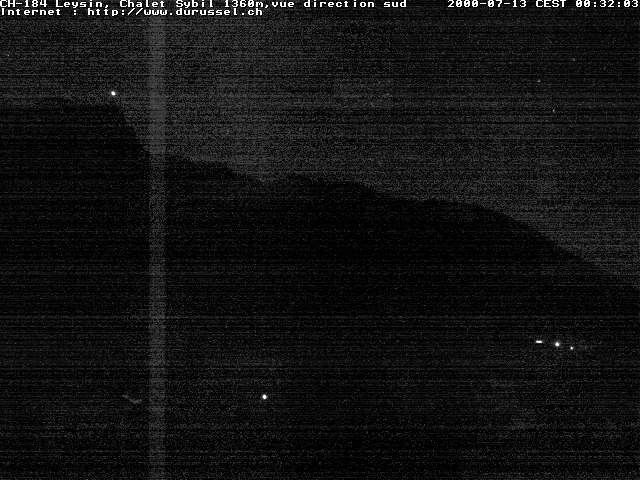 Archiv Foto Webcam Chalet Sybil, Blick südöstliche Richtung