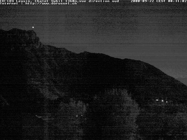 Archiv Foto Webcam Chalet Sybil, Blick südöstliche Richtung