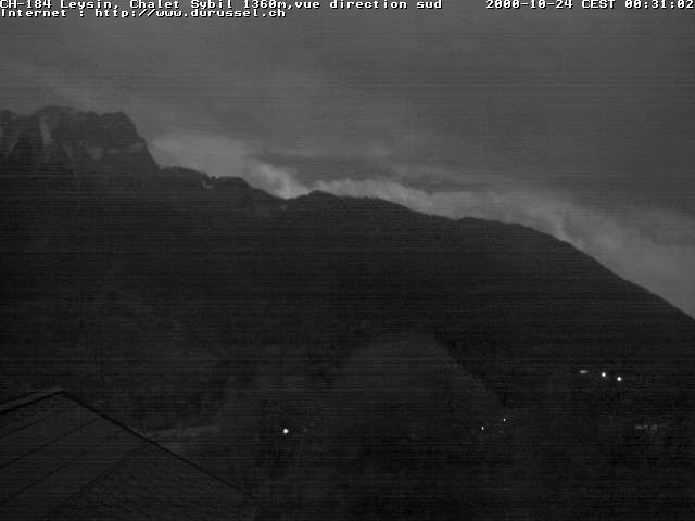 Archiv Foto Webcam Chalet Sybil, Blick südöstliche Richtung