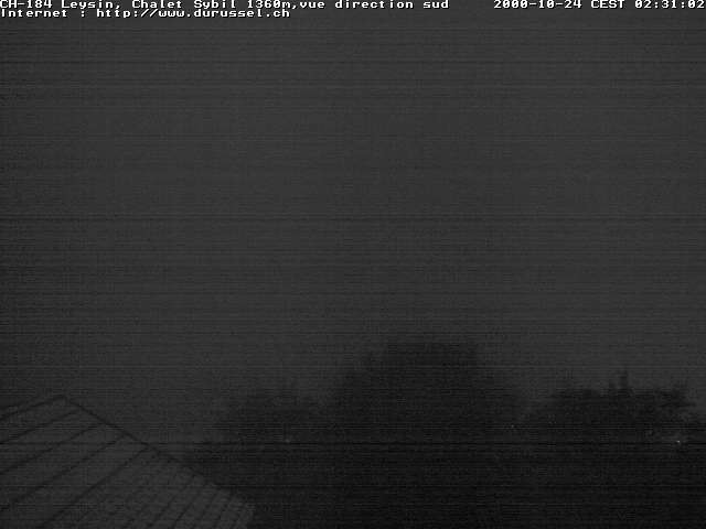 Archiv Foto Webcam Chalet Sybil, Blick südöstliche Richtung