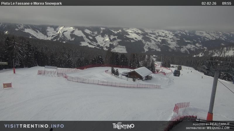 Archiv Foto Webcam Sessellift Alpe di Lusia, Trentino