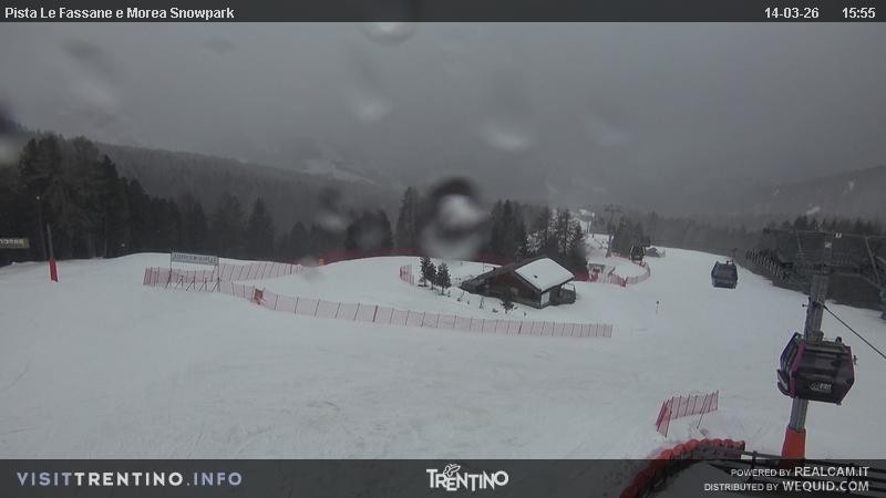 Archiv Foto Webcam Sessellift Alpe di Lusia, Trentino