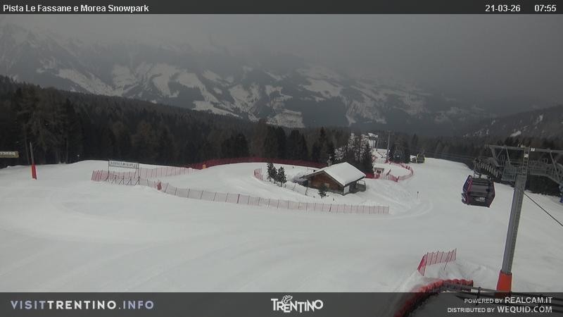 Archiv Foto Webcam Sessellift Alpe di Lusia, Trentino
