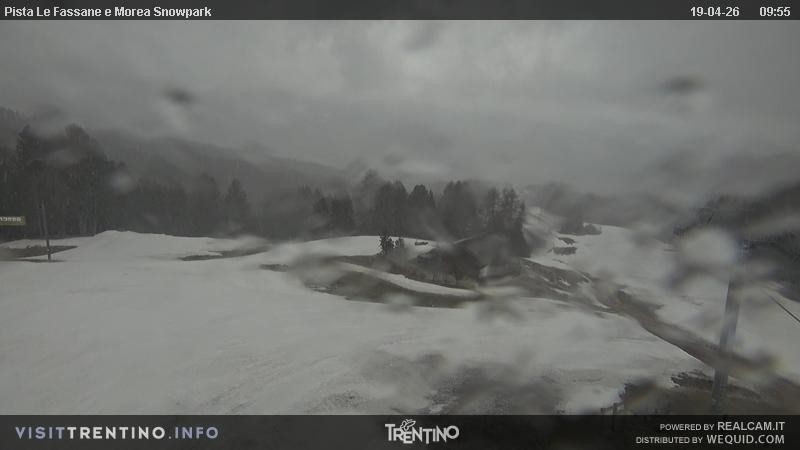 Archiv Foto Webcam Sessellift Alpe di Lusia, Trentino