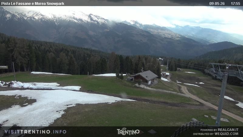 Archiv Foto Webcam Sessellift Alpe di Lusia, Trentino