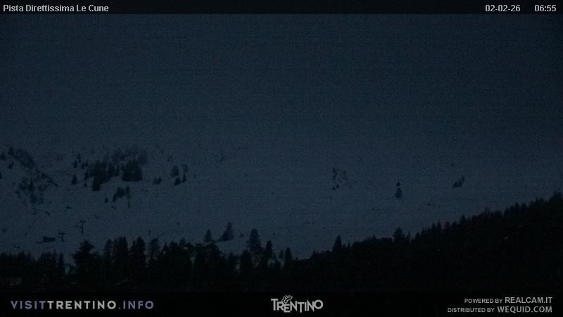 Archiv Foto Webcam Talstation Alpe di Lusia, Trentino