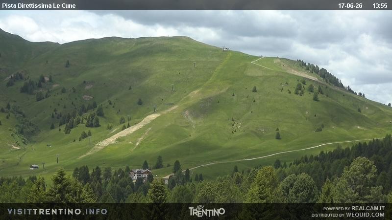 Archived image Webcam base station alp Lusia, Trentino