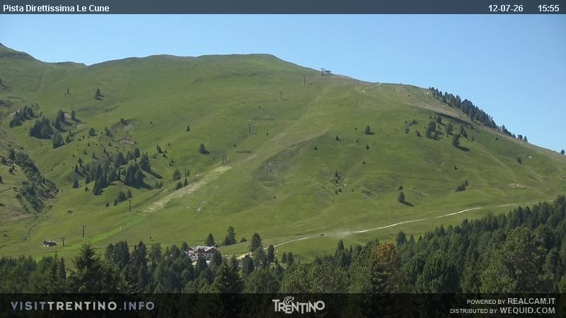 Archived image Webcam base station alp Lusia, Trentino
