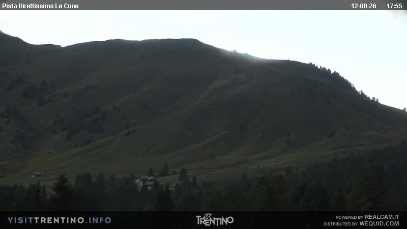 Archiv Foto Webcam Talstation Alpe di Lusia, Trentino