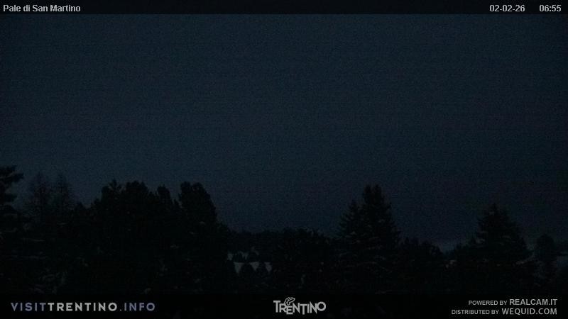 Archiv Foto Webcam Pale di San Martino, Trentino