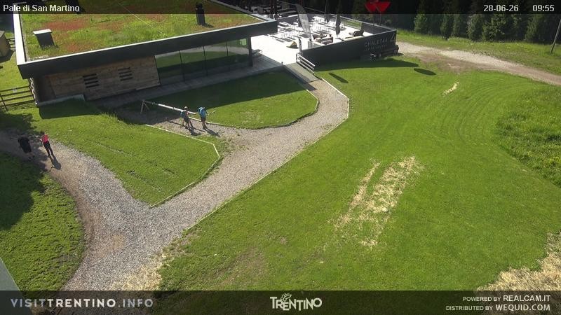 Archiv Foto Webcam Pale di San Martino, Trentino