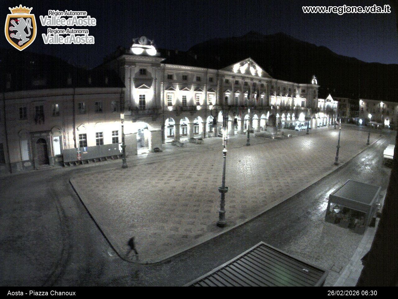 Archived image Webcam Aosta, Piazza Emile Chanoux