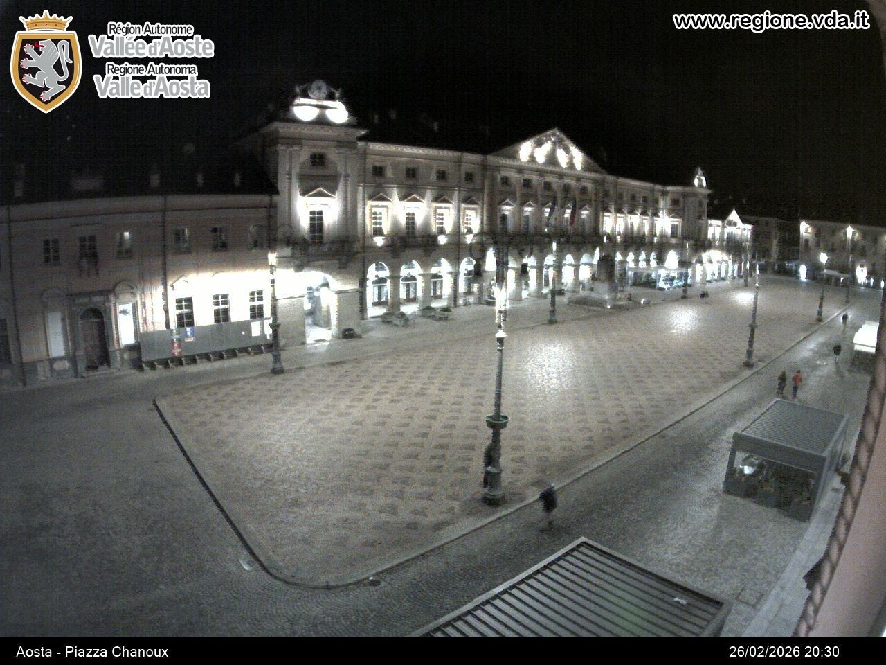 Archived image Webcam Aosta, Piazza Emile Chanoux