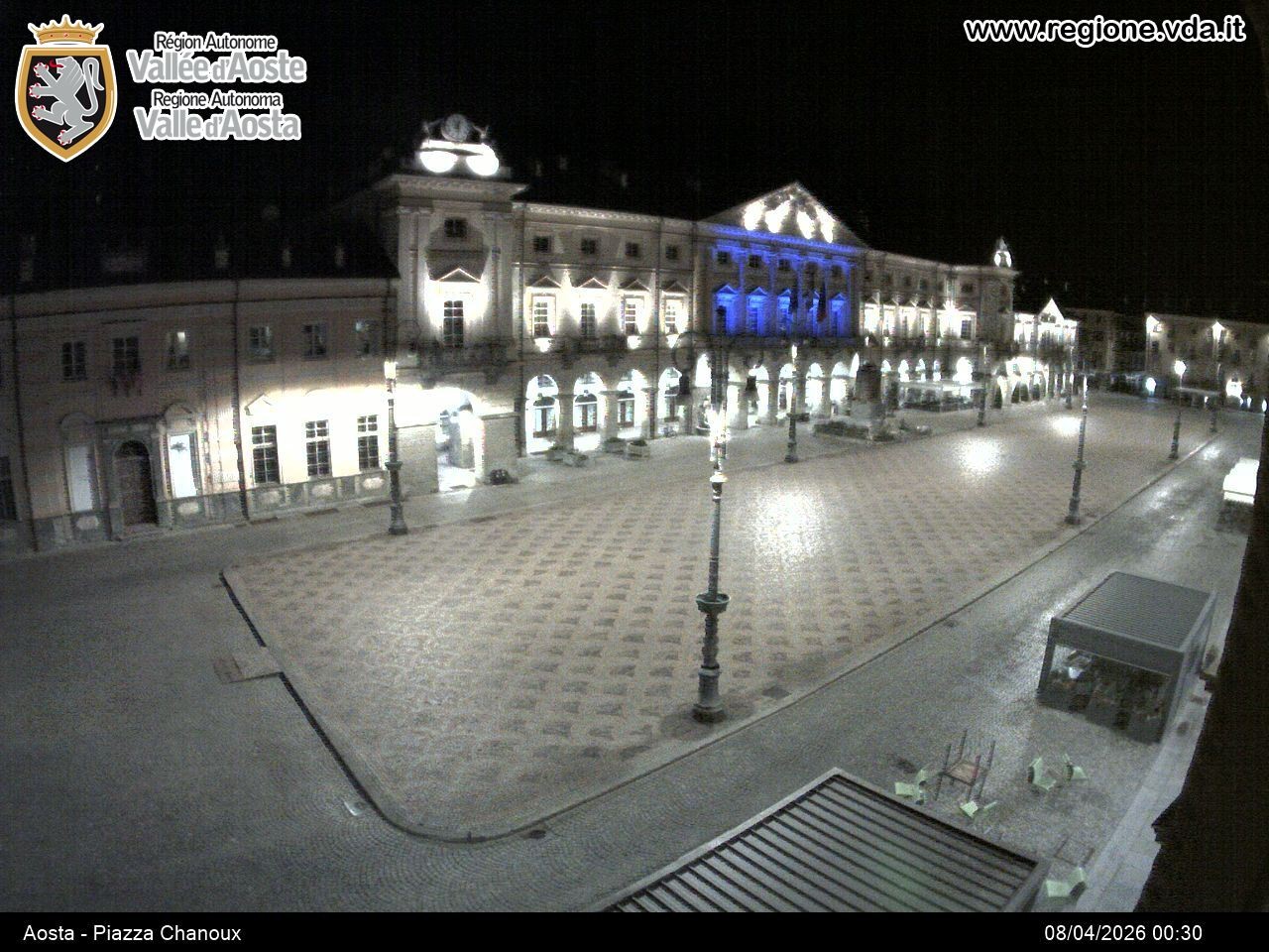 Archived image Webcam Aosta, Piazza Emile Chanoux