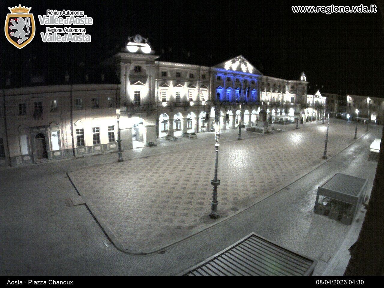 Archived image Webcam Aosta, Piazza Emile Chanoux