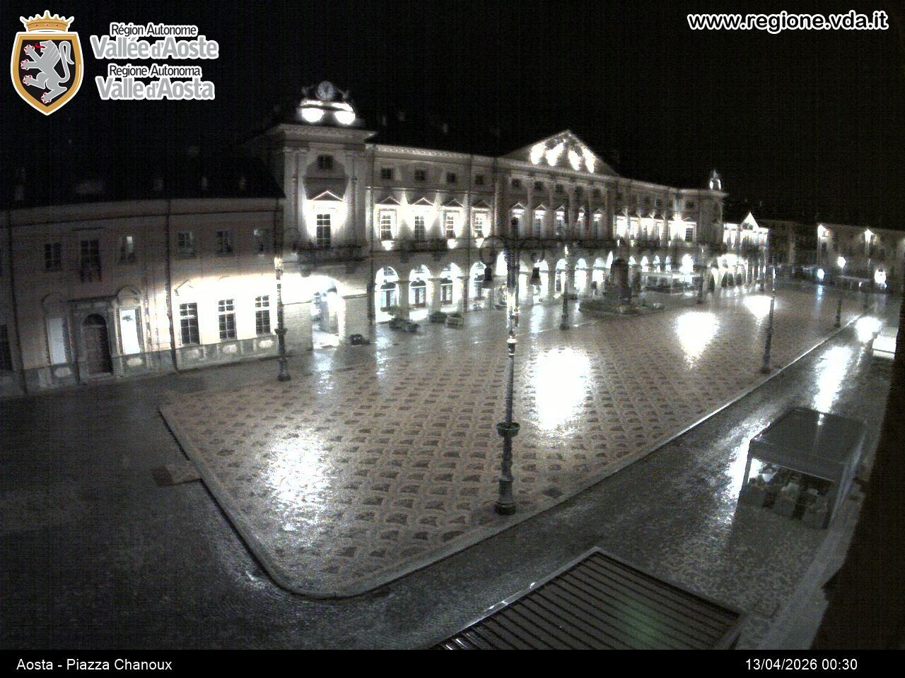 Archived image Webcam Aosta, Piazza Emile Chanoux