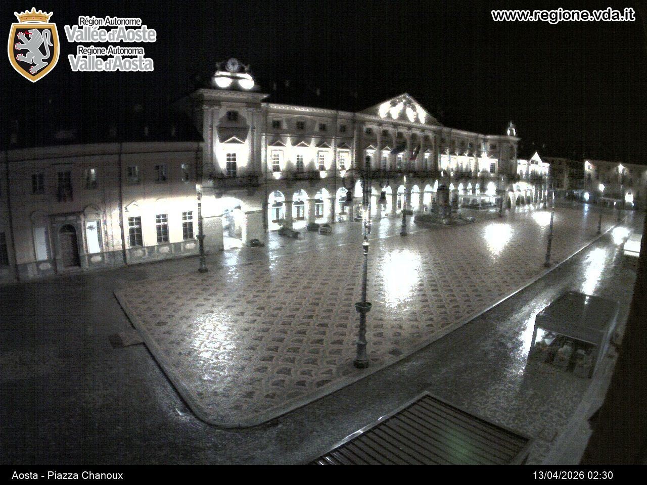Archived image Webcam Aosta, Piazza Emile Chanoux