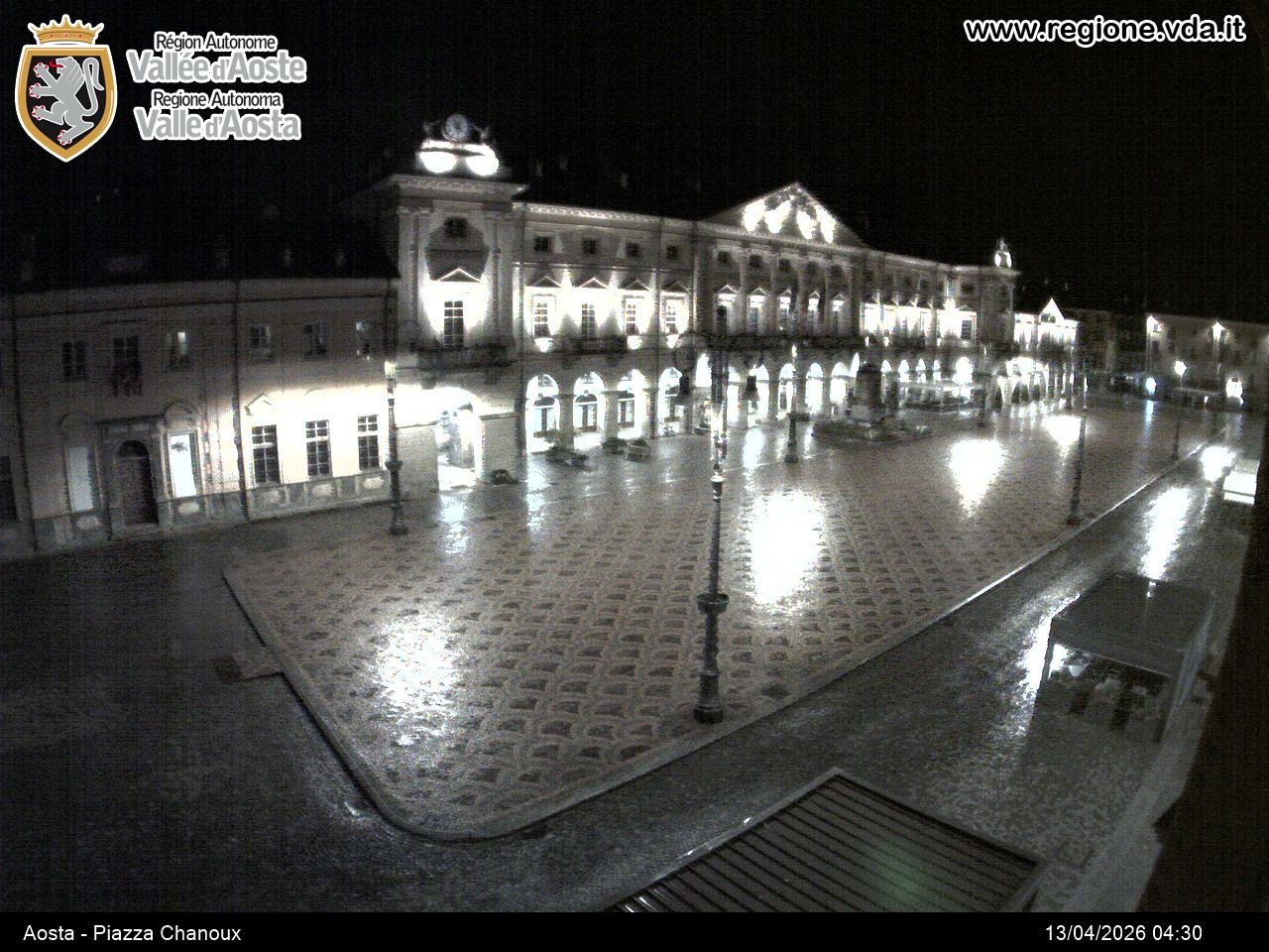 Archived image Webcam Aosta, Piazza Emile Chanoux