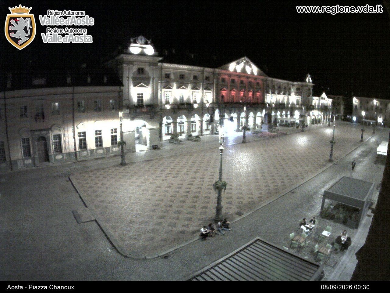 Archived image Webcam Aosta, Piazza Emile Chanoux