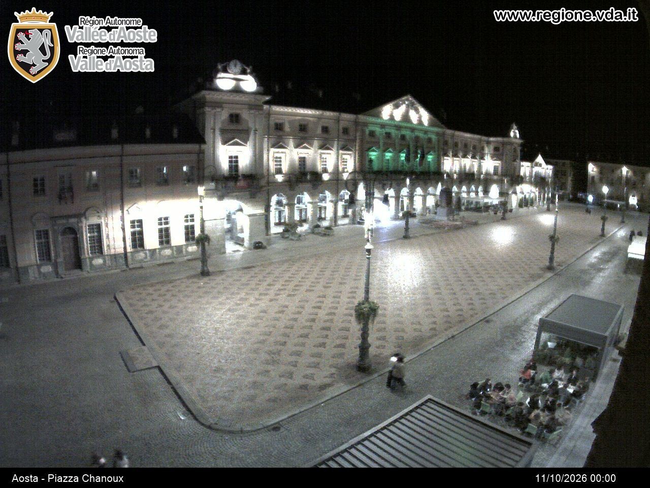 Archived image Webcam Aosta, Piazza Emile Chanoux