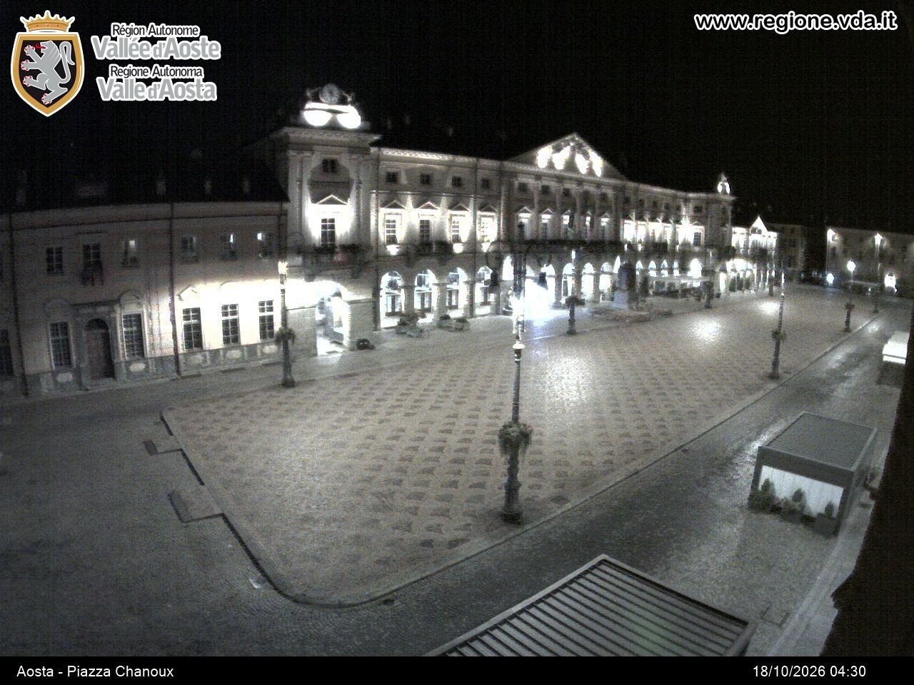 Archived image Webcam Aosta, Piazza Emile Chanoux